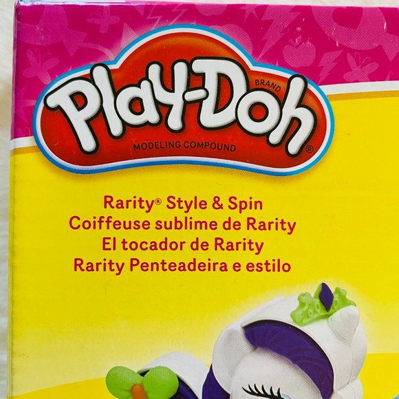 Play-Doh My Little Pony Rarity Style and Spin Playset NEW. - Picture 3 of 7